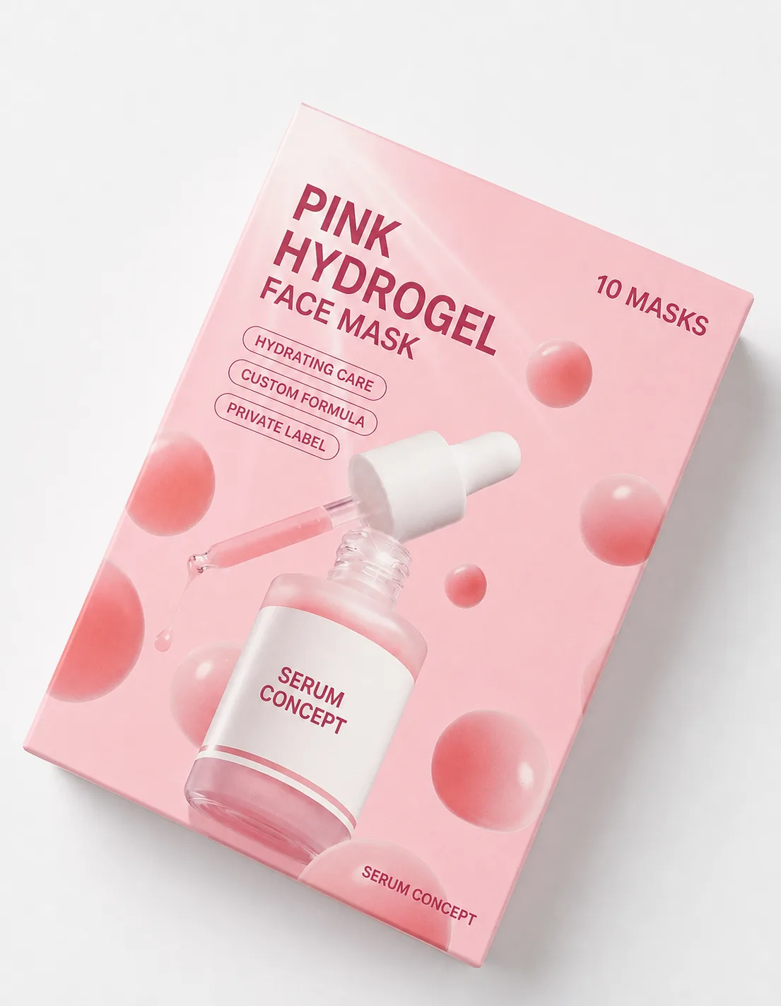 Retail-ready Hydrogel Face Mask Concepts